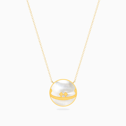 LIN540 - Letter Ta Pearl Necklace in 18K Gold - 131405100029-2.jpg