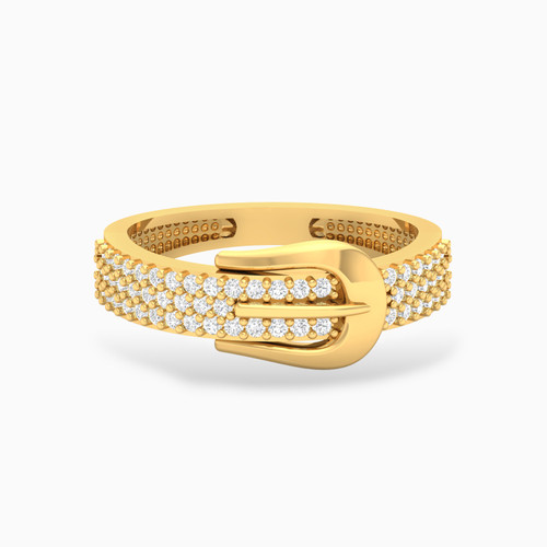 LGR473 - Belt Cubic Zirconia Ring in 18K Gold - 61002180148-1.jpg