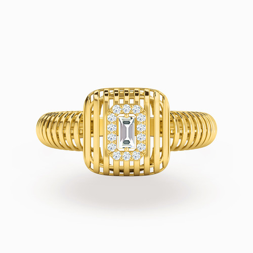 LGR131 - Square Cubic Zirconia Ring in 21K Gold - 22002111446-1.jpg