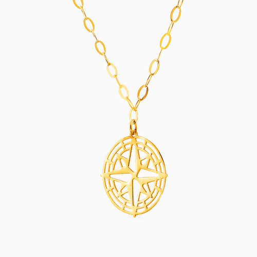 MLN929 - Kids Circle Necklace in 18K Gold - 21046140916-2.jpg