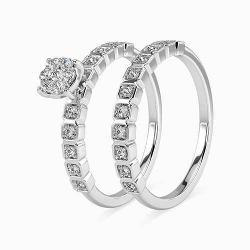 LDR748 - Circle Diamond Twin Rings in 18K Gold - KR106614-1.jpg
