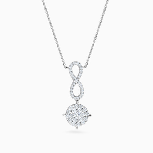 LDN605 - infinity Diamond Necklace in 18K Gold - KP605495-1.jpg