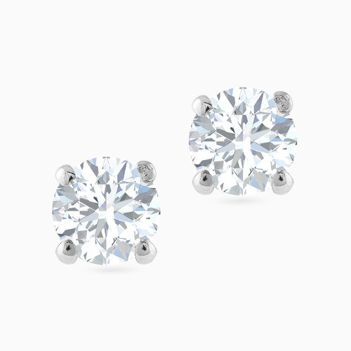 LDE305 - Kids Circle Diamond Stud Earrings in 18K Gold - LEA00031-1.jpg