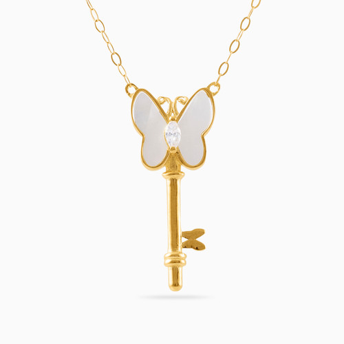 LIN826 - Key Colored Stones Necklace in 18K Gold - 131405100008-1.jpg