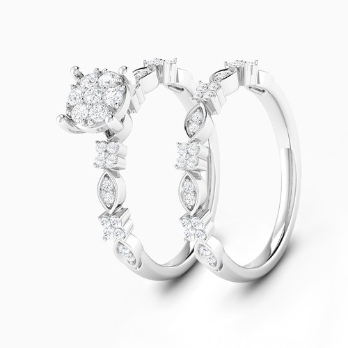 LDR1972 - Circle Diamond Twin Rings in 18K Gold - RN405450W18DI1-1.jpg