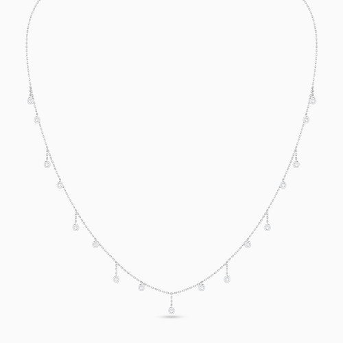 LDN1526 - Circle Diamond Chain Necklace in 18K Gold - NT112720W18DI1-1.jpg