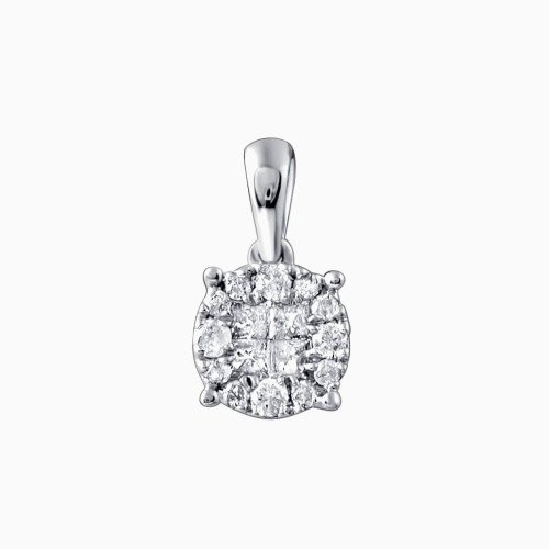 LDN29 - Circle Diamond Necklace in 18K Gold - P84234-1.jpg