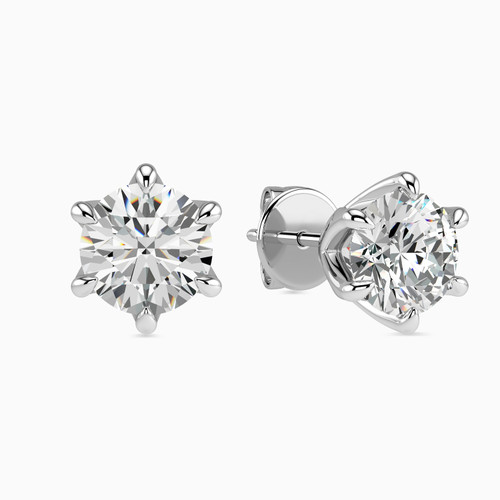LDE297 - Star Diamond Stud Earrings in 18K Gold - KE106582-1.jpg