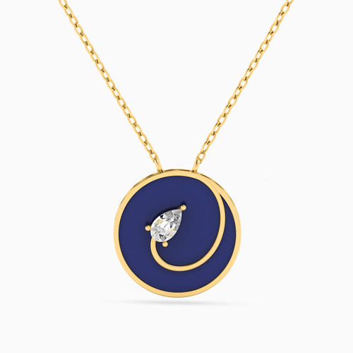 LIN454 - Circle Blue Stone Necklace in 18K Gold - 111405140060-1.jpg