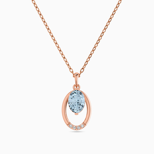 LIN339 - Oval Diamond & Colored Stones Necklace in 18K Gold - 111404350028-1.jpg