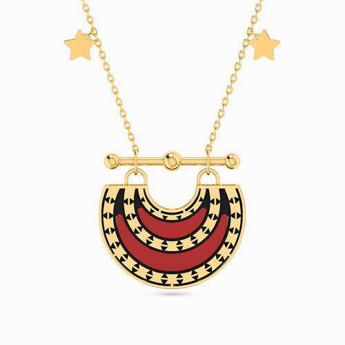 LIN44 - Arabesque Red Stone Necklace in 18K Gold - 111405180232-1.jpg