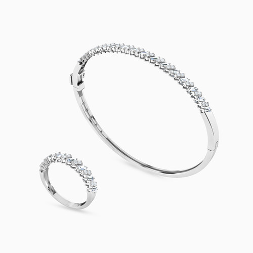 LGS141 - Baguette Cubic Zirconia Half Set in 18K Gold (2 Pieces) - 21011790009-1.jpg