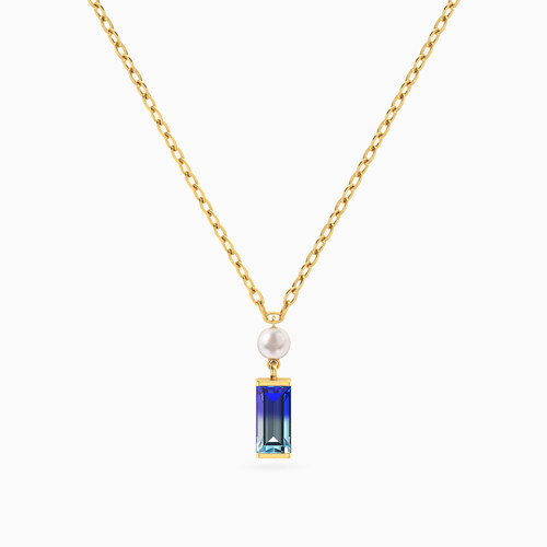 LIN1098 - Pearl & Blue Stone Necklace in 18K Gold - 111406180084-1.jpg