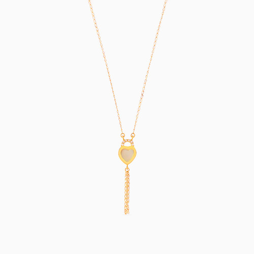 LGN15 - Heart Pearl Necklace in 18K Gold - 21005600033-2.jpg