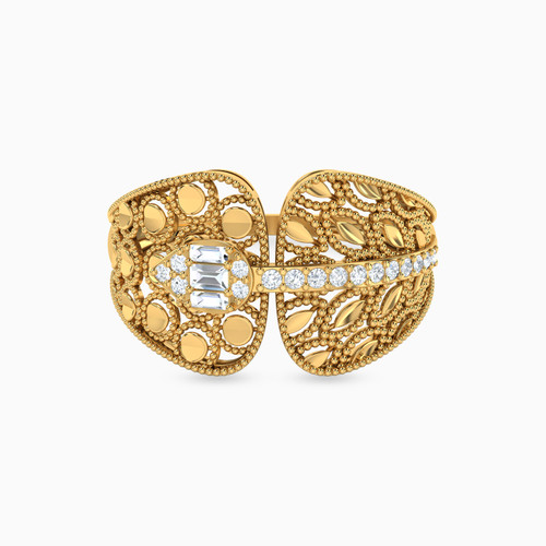 LGR408 - Abstract Cubic Zirconia Ring in 21K Gold - 22002111489-1.jpg