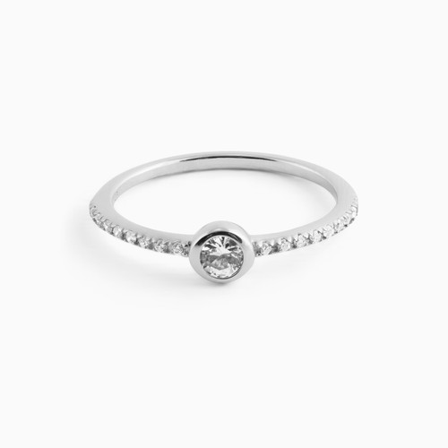 WR5 - Circle Cubic Zirconia Sterling Silver Ring (Size 14) - 192181054-1.jpg