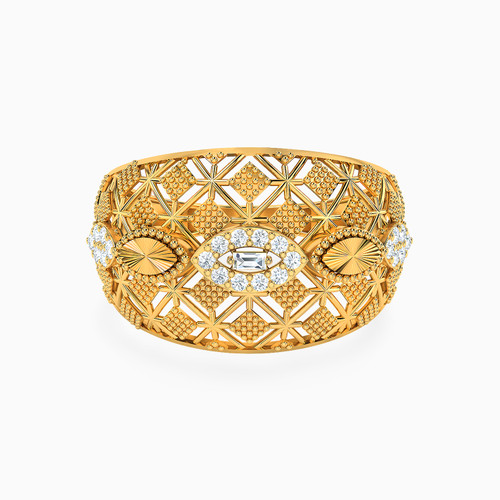 LGR394 - Abstract Cubic Zirconia Ring in 21K Gold - 22002111466-1.jpg