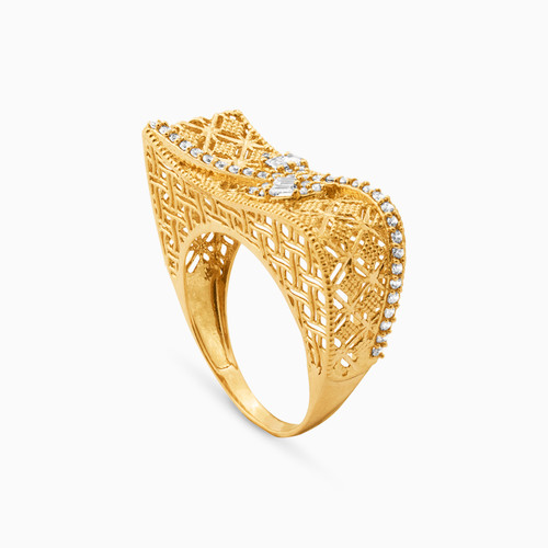 LGR259 - Abstract Cubic Zirconia Ring in 21K Gold - 22002111463-2.jpg