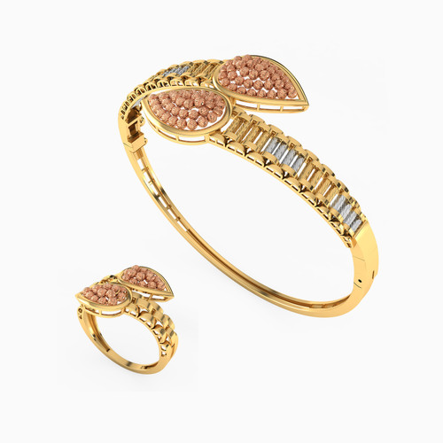 LGS103 - Pear Half Set in 21K Gold (2 Pieces) - 22011110832-1.jpg