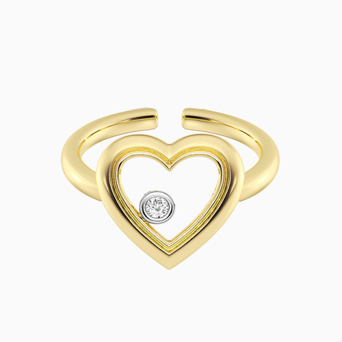 WR202 - Heart Lab Grown Diamonds Gold Plated Ring - MSR00828-1.jpg