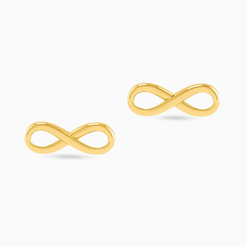 MLE47 - infinity Stud Earrings in 18K Gold - 21051110122-1.jpg