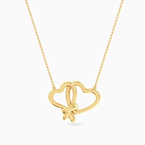 MLN113 - Heart Necklace in 18K Gold - 21046110364-1.jpg