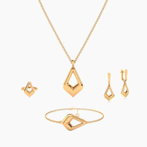 LGS429 - Kite Full Jewelry Set in 21K Gold (4 Pieces) - 12001110783-1.jpg