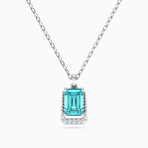 MLN756 - Baguette Diamonds & Colored Stones Necklace in 18K Gold - 21046110760-1.jpg
