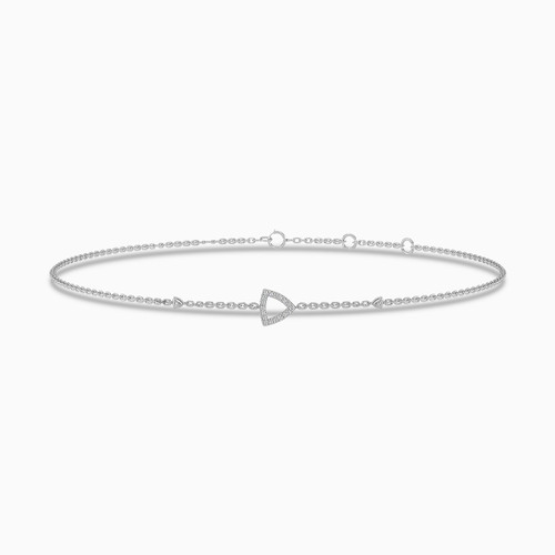 LDB378 - Triangle Diamond Chain Bracelet in 18K Gold - B20059BK (1).jpg