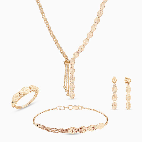 LGS317 - Jewelry Set in 21K Gold (4 Pieces)  - 12001110765-1 .jpg