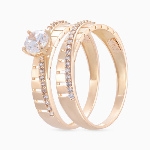 LGR1293 - Cubic Zirconia Twin Rings in 21K Gold - 22039110103-1.jpg