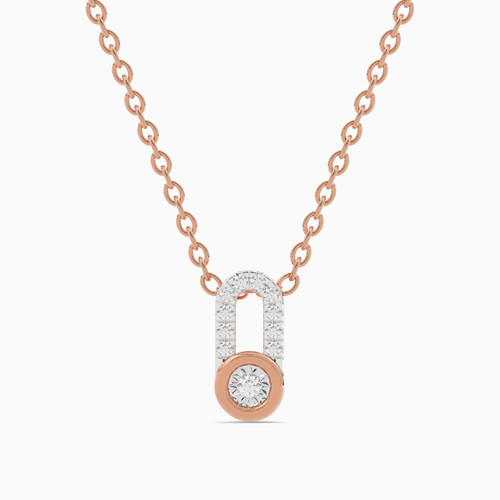 LDN2221 - Lock Diamond Necklace in 18K Gold - SAP05435-RG-1.jpg