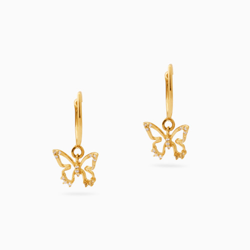 MLE228 - Butterfly Clear Stone Drop Earrings in 18K Gold - 21051110215-1.jpg