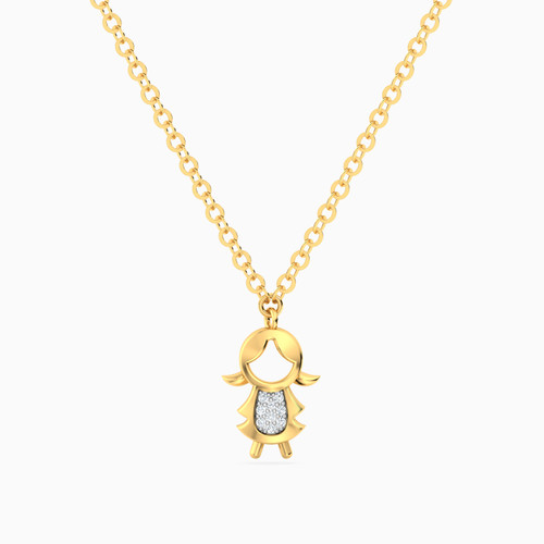 MLN1859 - Kids Young Girl Diamond Necklace In 18K Gold - 21046111260-1.jpg