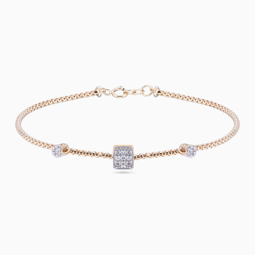 LDB777 - Rectangular & Oval Units Diamond Popcorn Bracelet in 18K Gold - EBR50015-1 .jpg