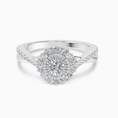 LDR4026 - Floral Halo Diamond Split Shank Ring in 18K Gold - AMR03336-1.jpg