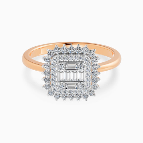 LDR4022 - Rectangular Layered Clusters Diamond Ring in 18K Gold - SAR04138-1.jpg