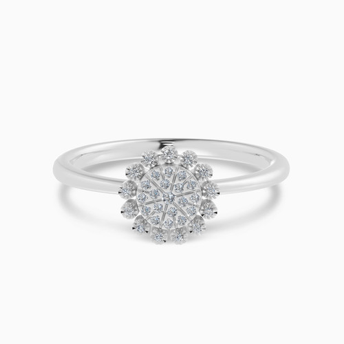 LDR3994 - Round Cluster Diamond Halo Ring in 18K Gold - ASPR5253-1.jpg