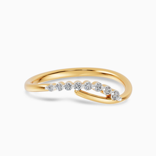 LDR3989 - Curving Line Diamond Ring in 18K Gold - SAR05919-1.jpg