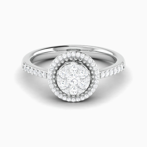 LDR4095 - Double Halos & Round Cluster Diamond Ring in 18K Gold - RN125930W18DI1-1.webp
