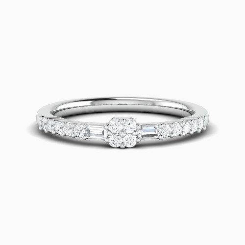 LDR4091 - Small Floral Cluster Diamond Ring in 18K Gold - RN411766W18DI1-1.webp