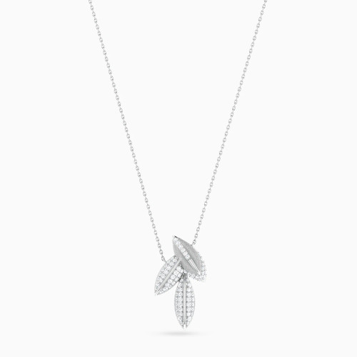 LDN2666 - Marquise Shapes Diamond Necklace in 18K Gold - NT407919W18DI1-1.webp