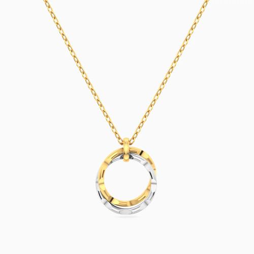 MLN2130 - Interlinked Circles Necklace in 18K Gold - 21046111318-1.webp
