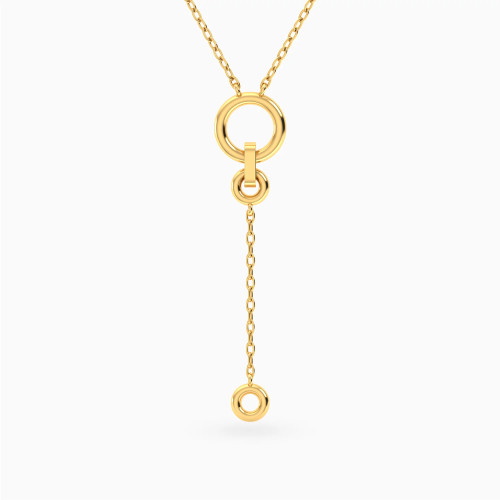 MLN2125 - Circles Y Shaped Necklace in 18K Gold - 21046111322-1.webp