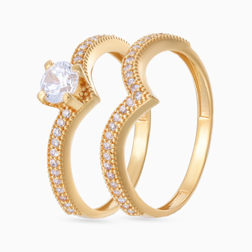 LGR1441 - V Shaped Twin Rings in 21K Gold - 62039940037-1.webp