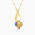 MLN2171 - Ocean Girl Pearl Shell & Lemon Blue Stone Necklace in 18K Gold - 21046111379-3.jpg