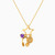 MLN2168 - Music Lover Purple Stone Necklace in 18K Gold - 21046111376-1.jpg