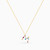 LIN110 - Letter M Colored Stones Necklace in 18K Gold - 111404180138-3.jpg