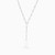 WN594 -  Bold Paperclip Links Lariat Necklace in Silver - 167051400121450-3.jpg