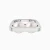 WR477 - Elevated Surface & Two Pearls Ring in Silver (Size 16) - 167021100721161-1.webp